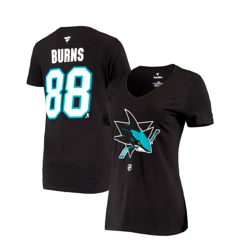 NWT San Jose Sharks Women's Brent Burns T-Shirt